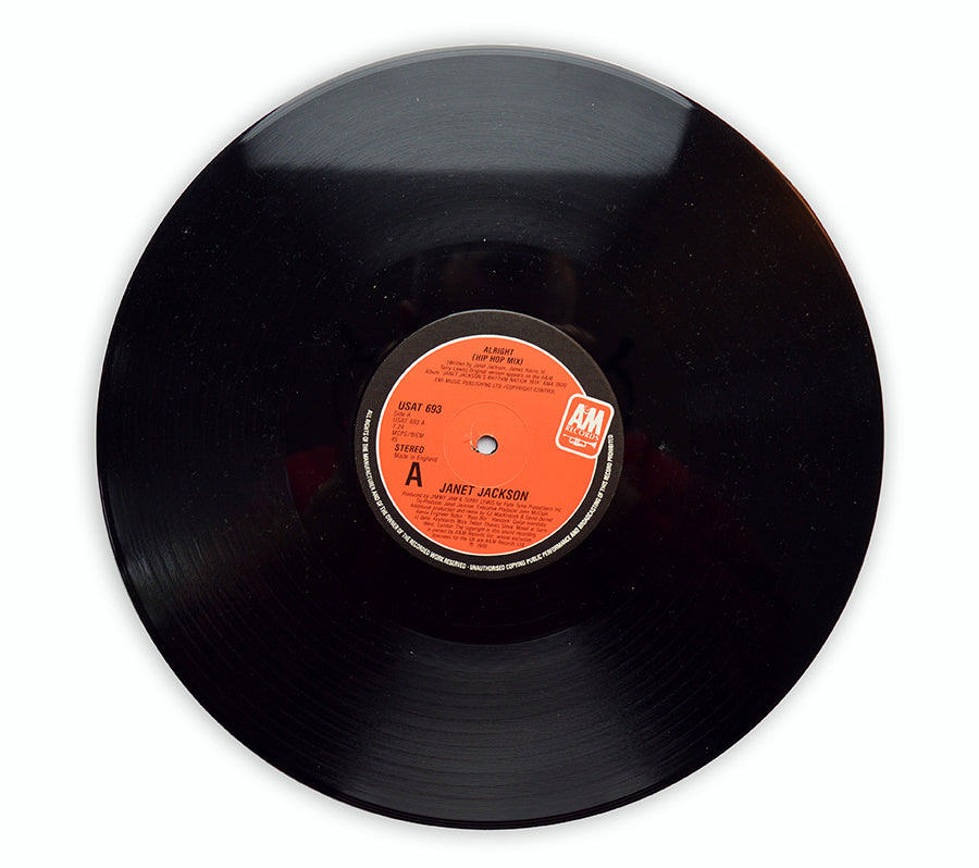Janet Jackson - Alright 12" Single - UK