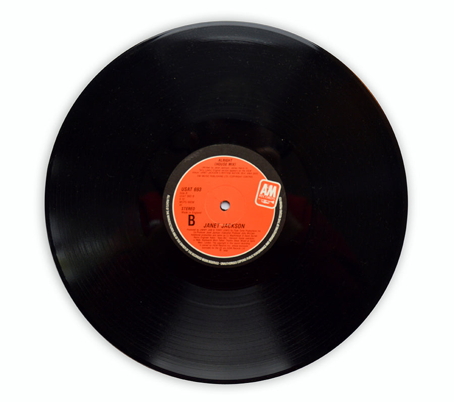 Janet Jackson - Alright 12" Single - UK