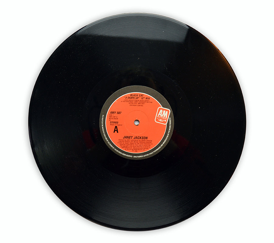 Janet Jackson - Black Cat 12" Single - UK