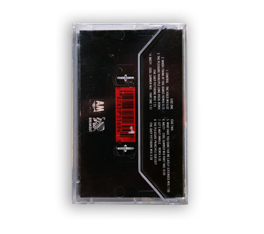 Janet Jackson - Control The Remixes Cassette - UK