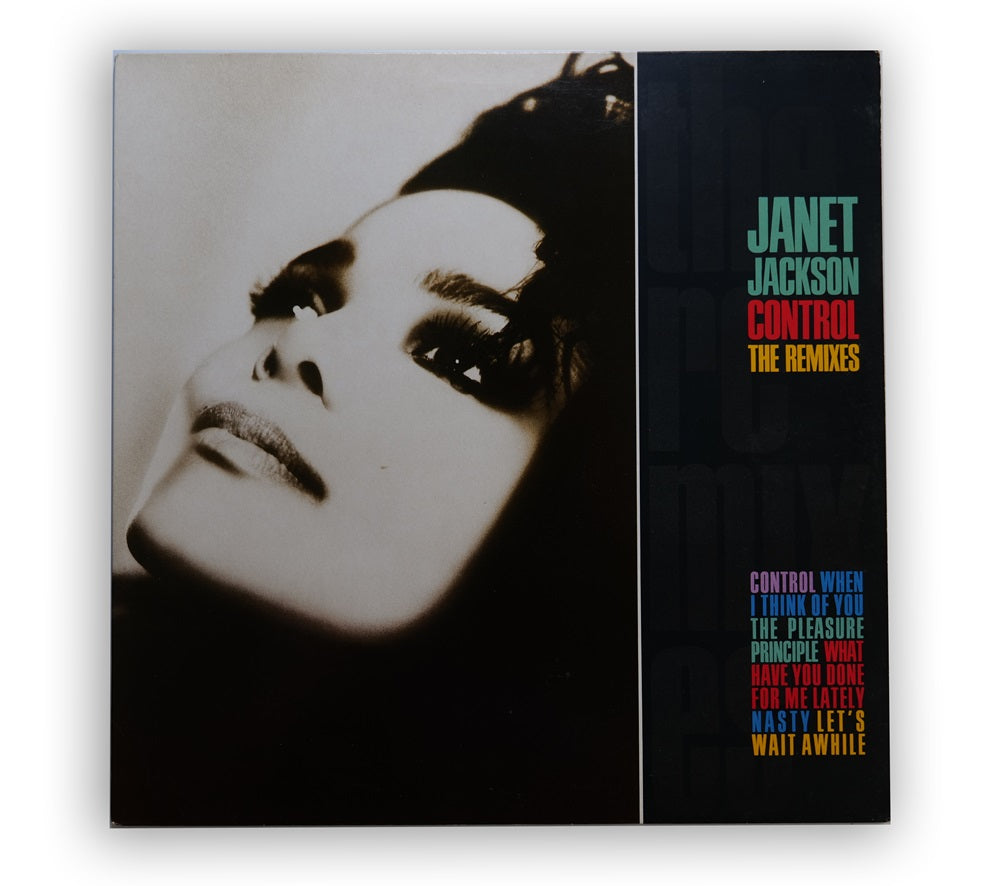 Janet Jackson - Control The Remixes LP - UK