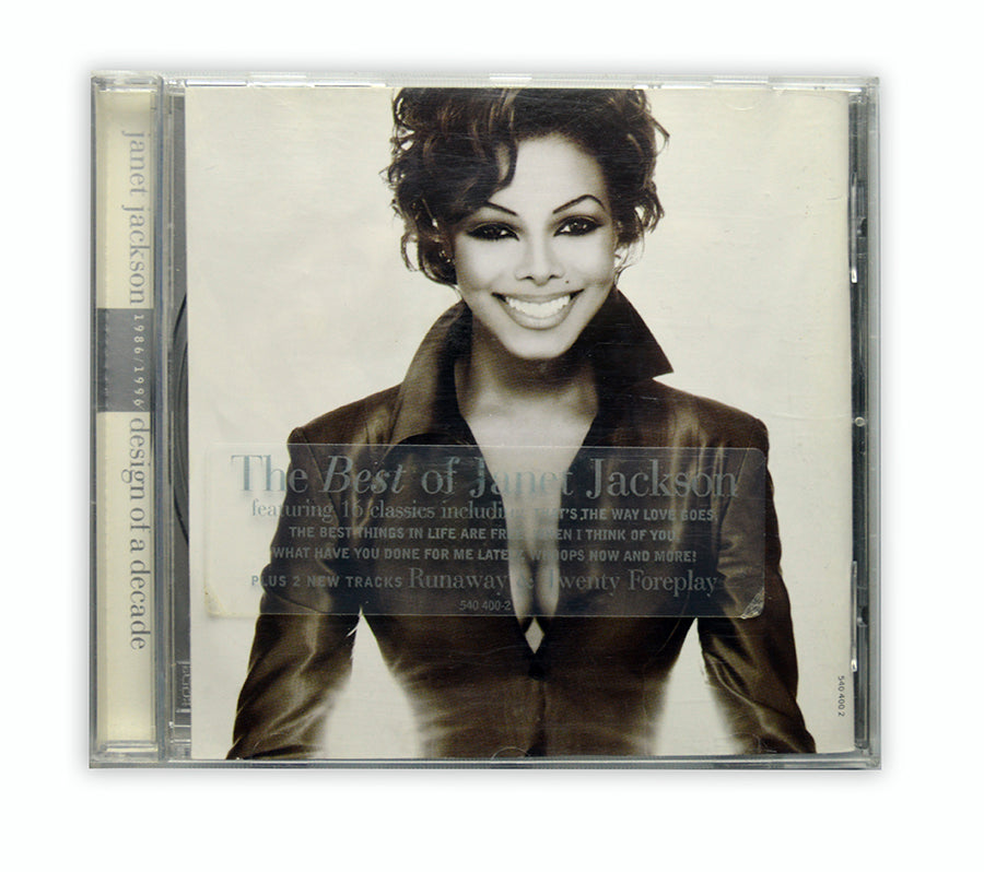 Janet Jackson - Design of a Decade 1986-1996 CD Album - EU