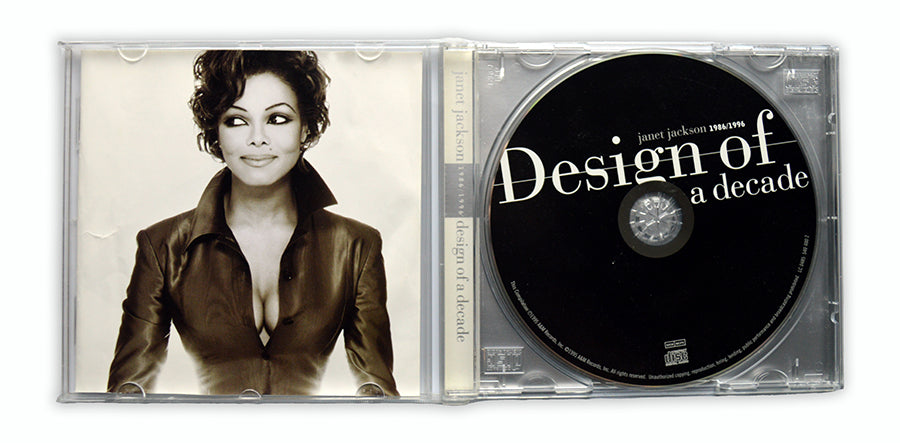 Janet Jackson - Design of a Decade 1986-1996 CD Album - EU