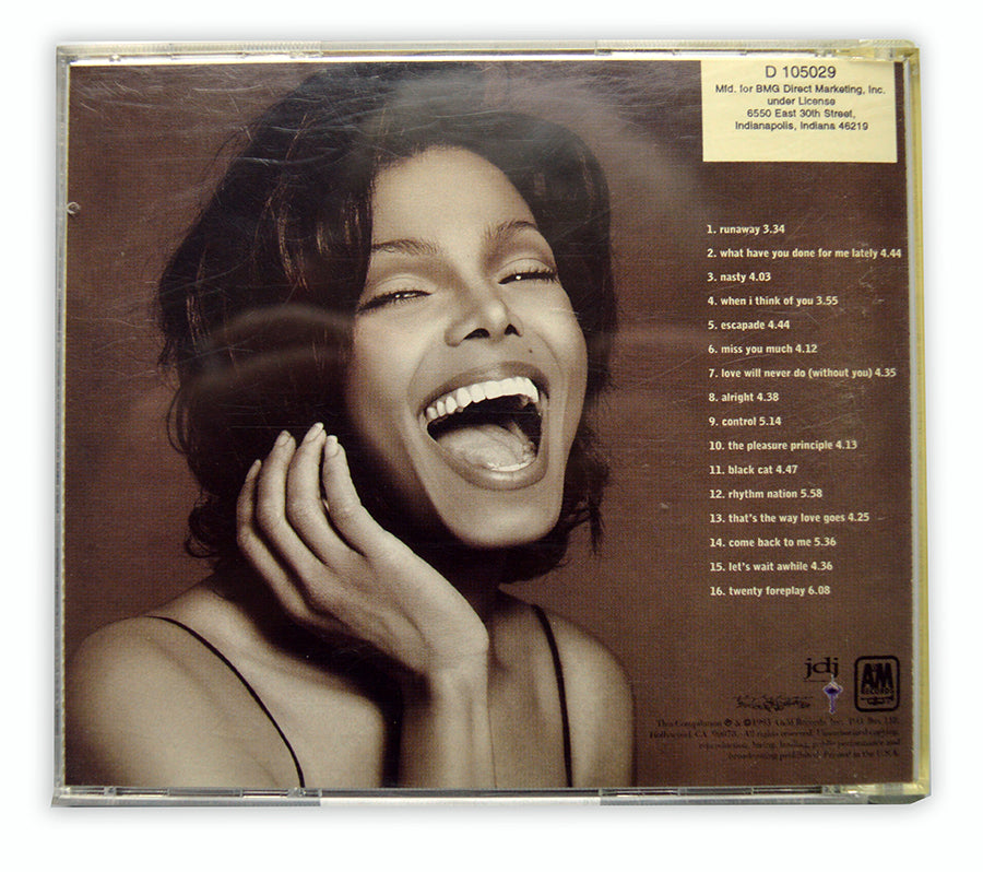 Janet Jackson - Design of a Decade CD Album - USA