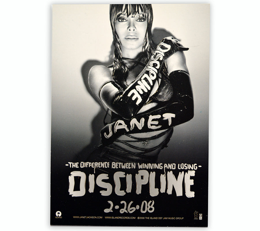 Janet Jackson - Discipline Flyer - USA