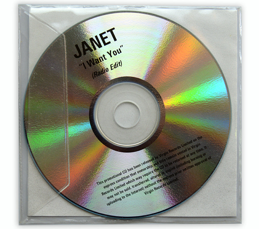 Janet Jackson - I Want You CD Single Promo - UK