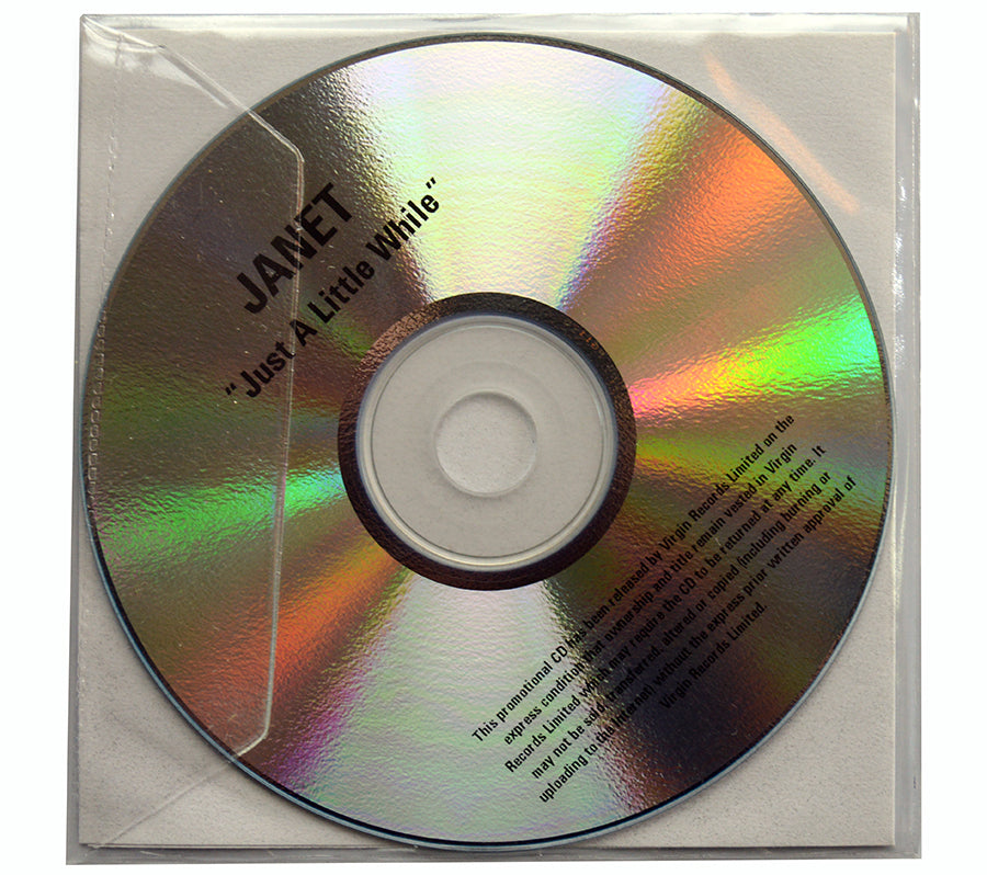 Janet Jackson - Just A Little While CD Single Promo - UK