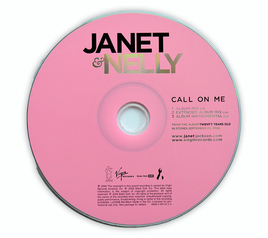Janet Jackson - Call One Me CD Radio Promo - Ireland