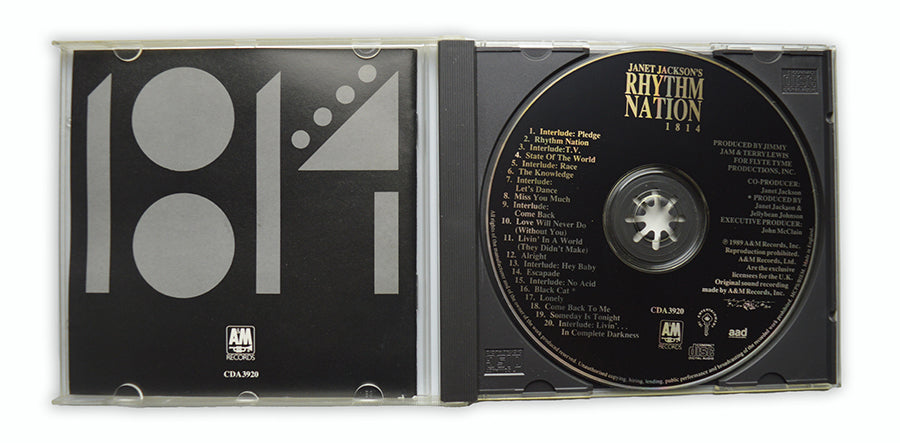 Janet Jackson - RHYTHM NATION 1814 CD Album - UK