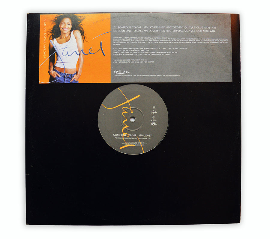 Janet Jackson - Someone To Call My Lover 12" Single Promo - UK