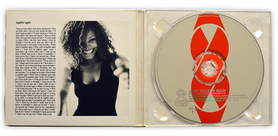 Janet Jackson - Together Again CD Single Digipak - UK