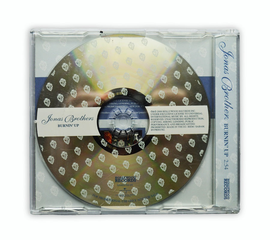 Jonas Brothers - Burnin' Up Promo CD - EU