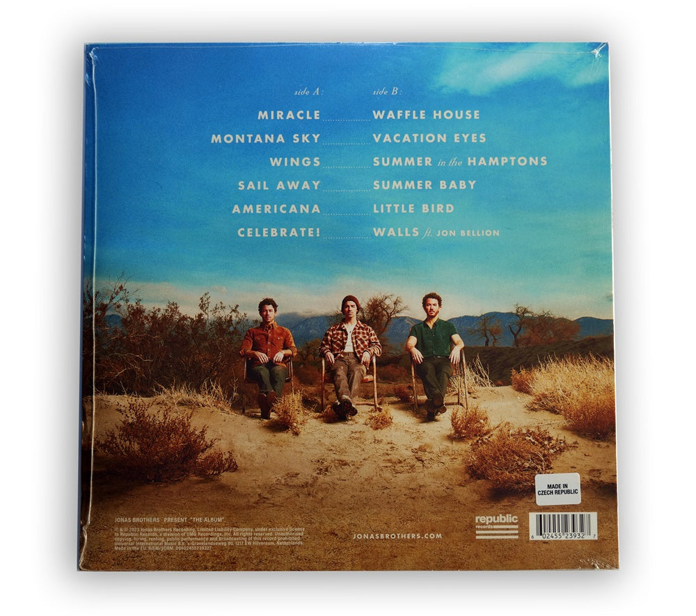 Jonas Brothers - The Album LP Exclusive Cherry Red Vinyl - UK