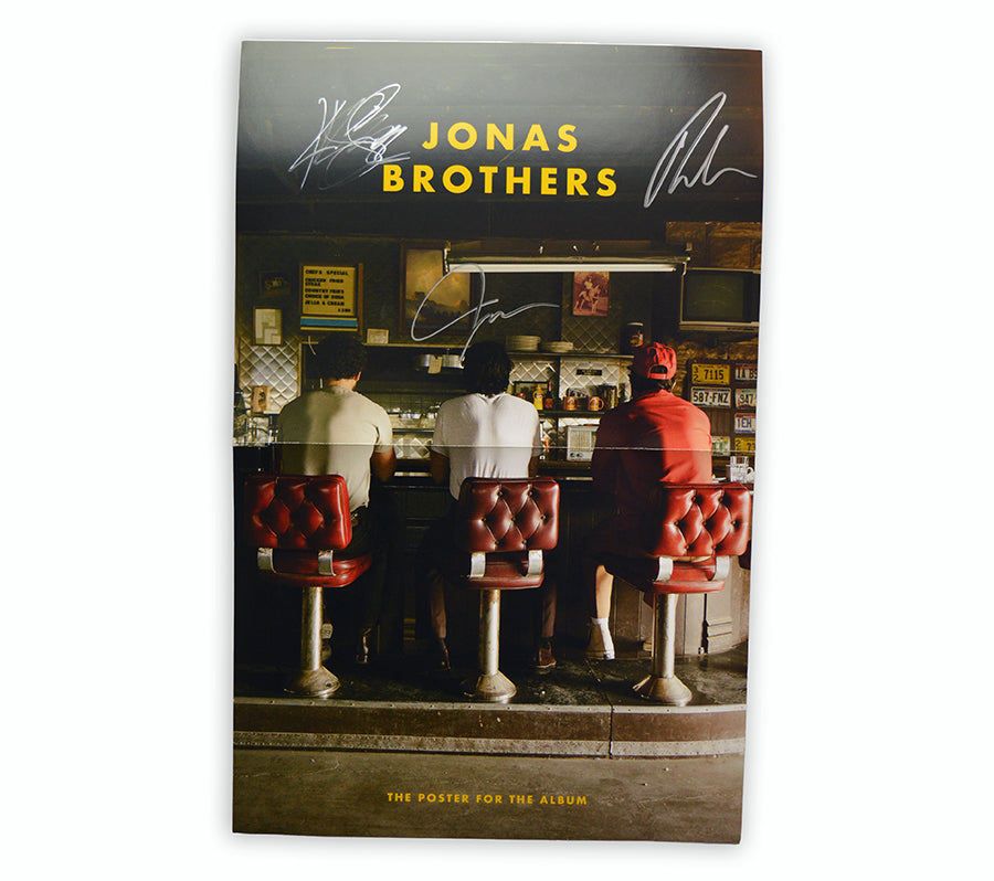 Jonas Brothers - The Album LP with Signed Poster - USA