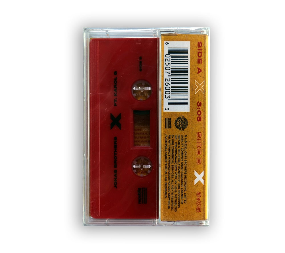 Jonas Brothers - X Red Cassette Single - USA