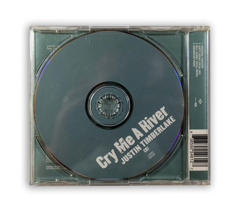 Justin Timberlake - Cry Me A Rivern CD Single Enhanced - UK