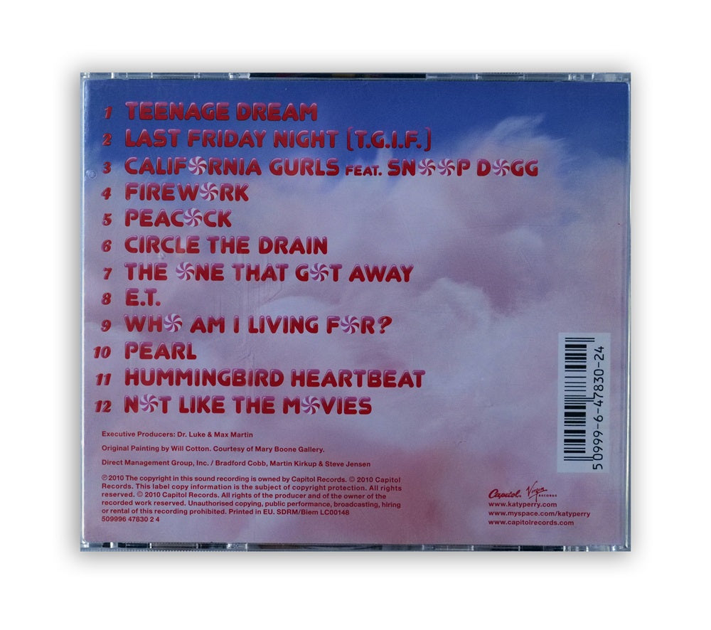 Katy Perry - Teenage Dream CD Album - Europe
