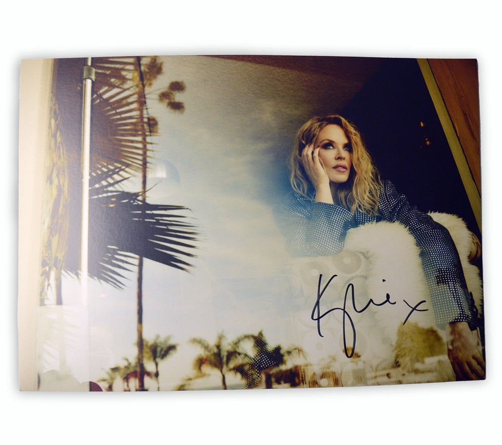 Kylie Minogue - Signed picture London Pop Up Shop - 2023