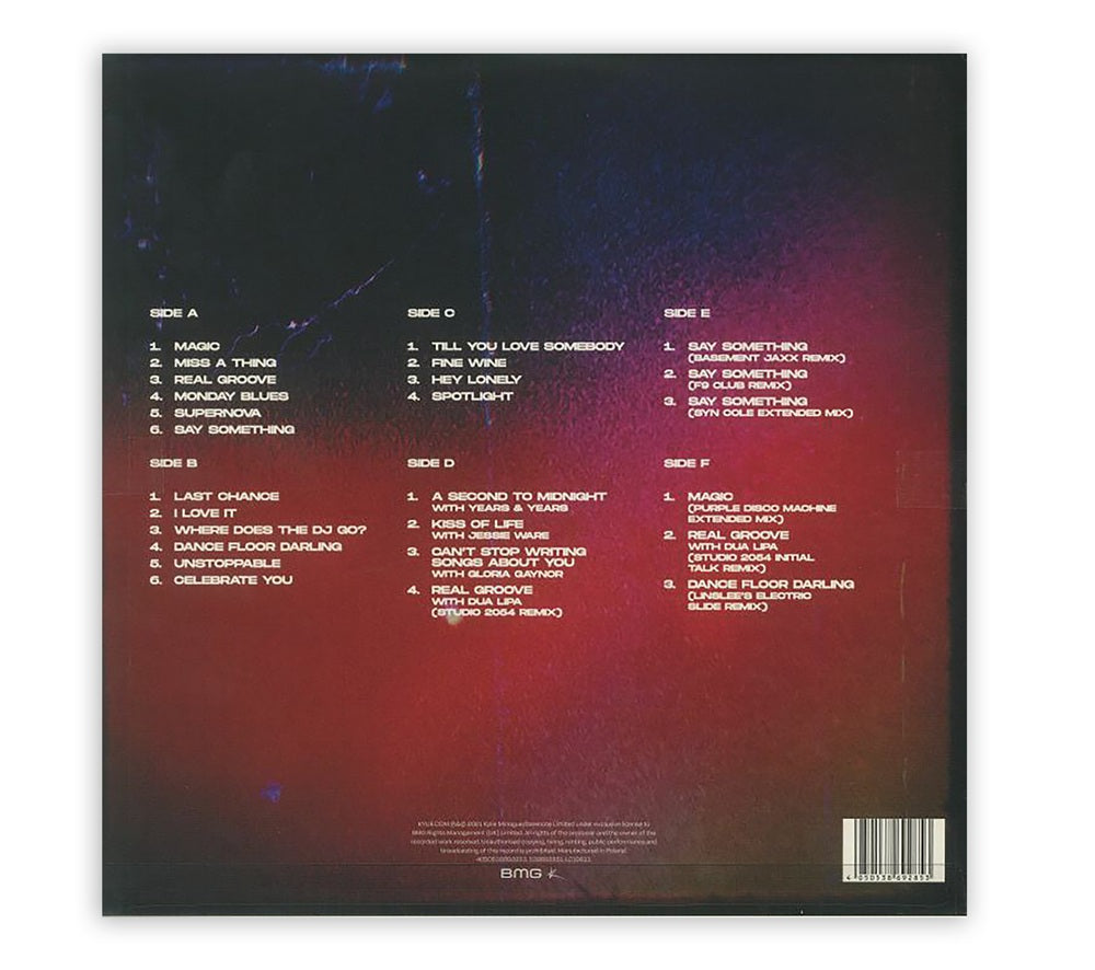 Kylie Minogue - Disco: Guest List Edition + Slipcase 3-LP vinyl set - UK
