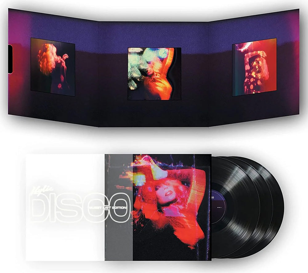 Kylie Minogue - Disco: Guest List Edition + Slipcase 3-LP vinyl set - UK