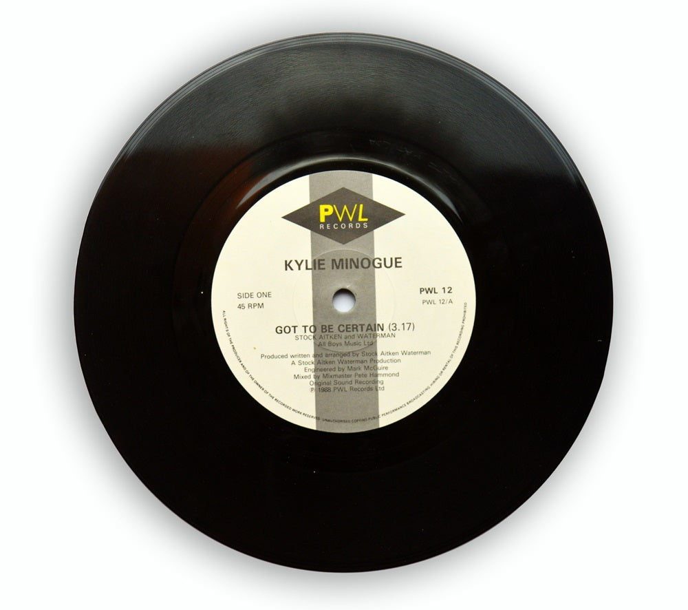 Kylie Minogue - Got To Be Certain 7" - UK