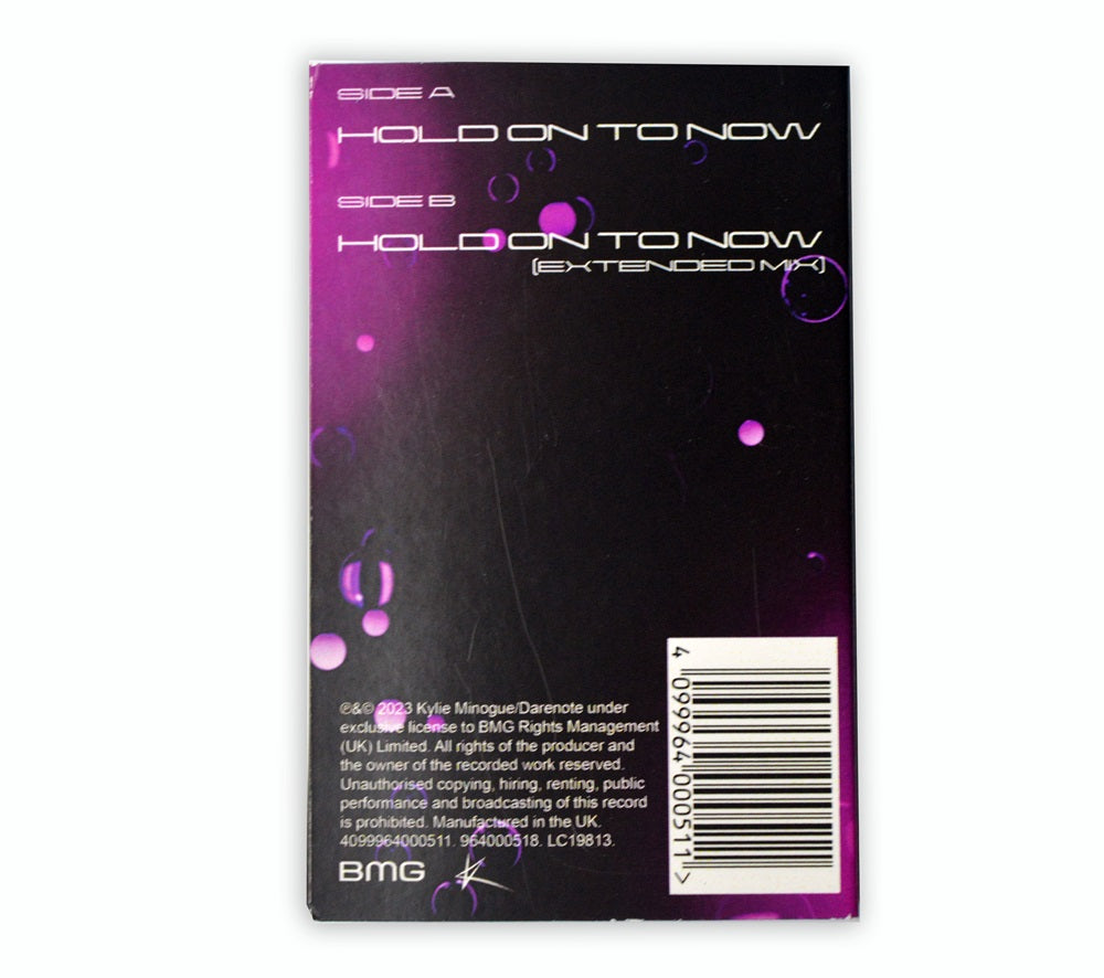 Kylie Minogue - Hold On To Now Cassette Single - UK