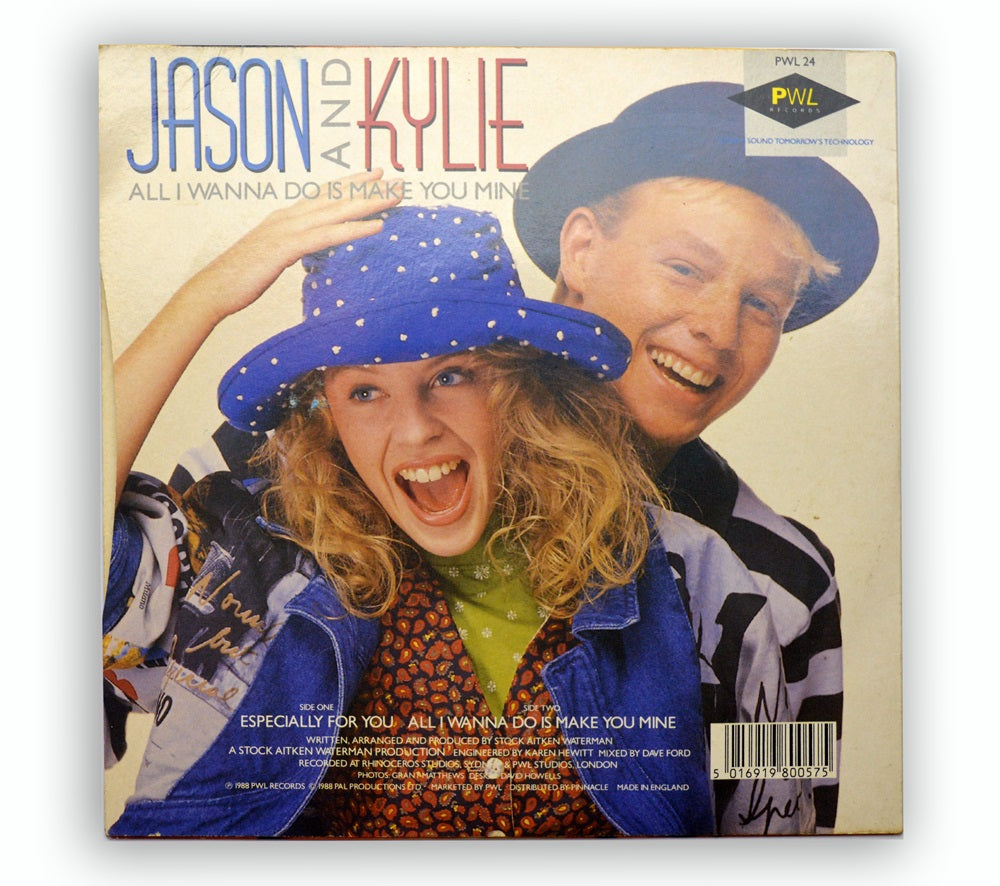 Kylie Minogue & Jason Donovan - Especially For You 7" - UK