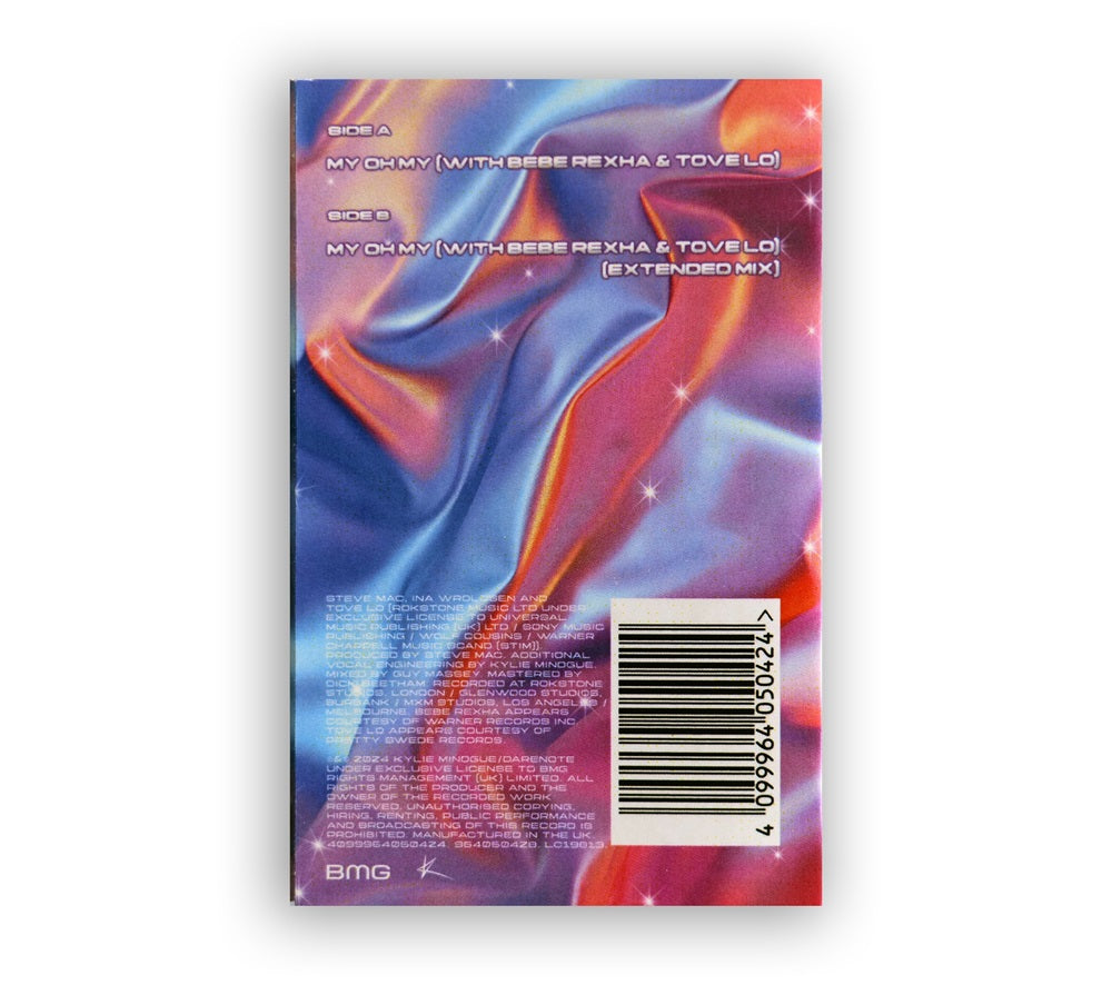 Kylie Minogue - My Oh My Cassette Single - UK