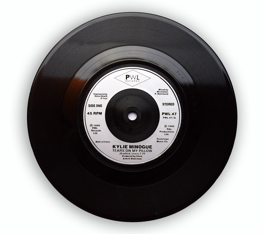 Kylie Minogue - Tears On My Pillow 7" - UK