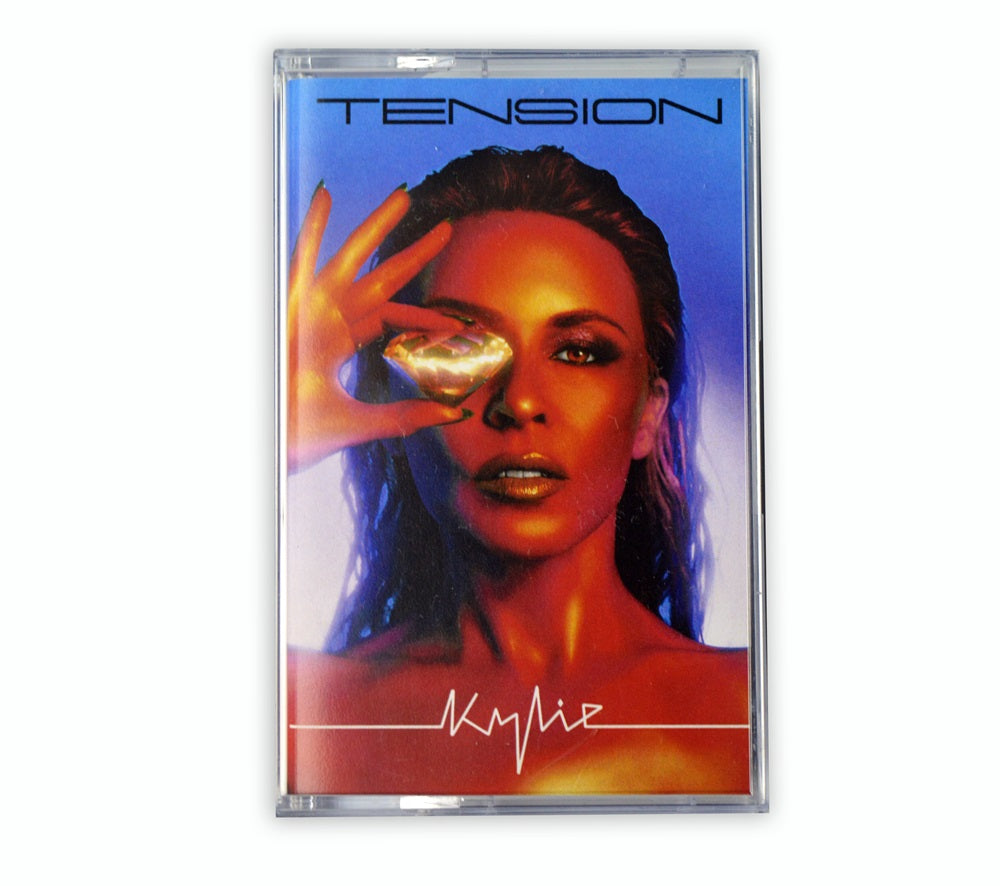 Kylie Minogue - Tension Cassette Album Blue Version - UK