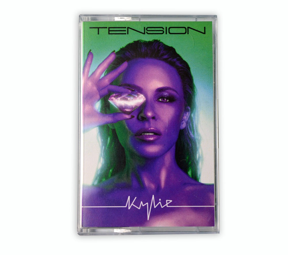 Kylie Minogue - Tension Cassette Album Green Version - UK