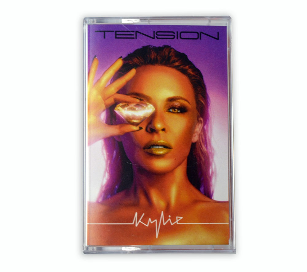 Kylie Minogue - Tension Cassette Album Orange Version - UK