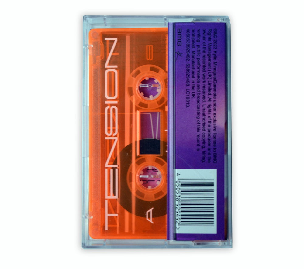 Kylie Minogue - Tension Cassette Album Orange Version - UK