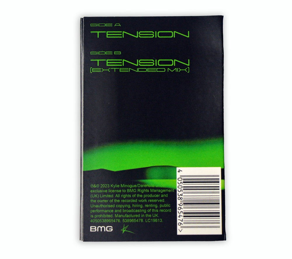 Kylie Minogue - Tension Cassette Single - UK