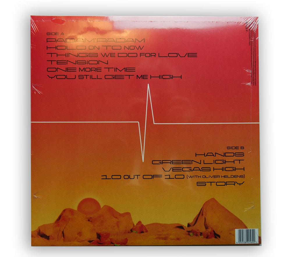 Kylie Minogue - Tension LP Album + Signed Picture - UK