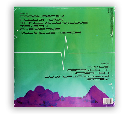 Kylie Minogue - Tension LP Album Limited Edition Transparent Green Vinyl - UK