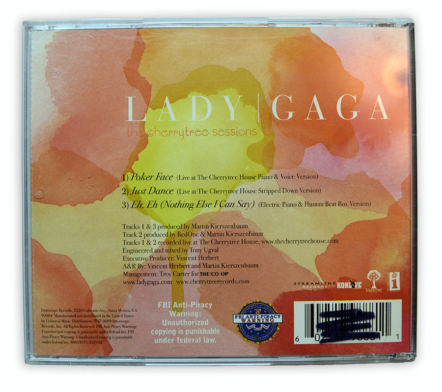 Lady Gaga - The Cherrytree Sessions CD Single - USA