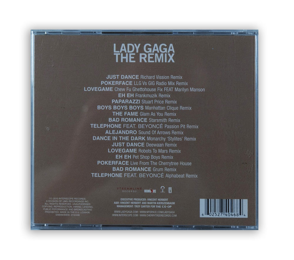 Lady Gaga - The Remix CD Album - Europe