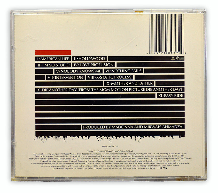 Madonna - American Life Enhanced CD Album - Canada