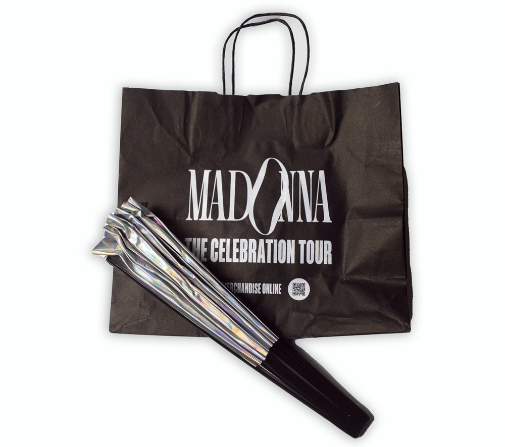 Madonna - The Celebration Tour Mech Bag and VIP fan - UK