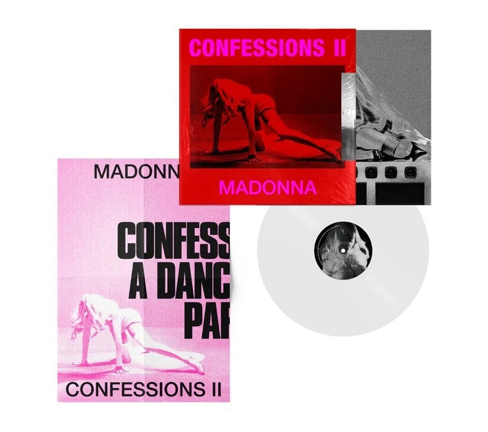Madonna - CONFESSIONS II 12-track LP Exclusive Limited Edition White Vinyl - UK