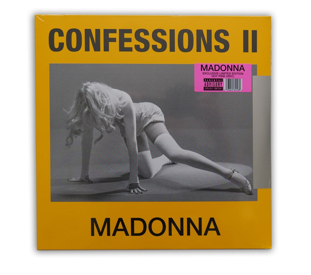 Madonna - CONFESSIONS II 12-track LP Exclusive Limited Edition Hot Pink Vinyl - UK