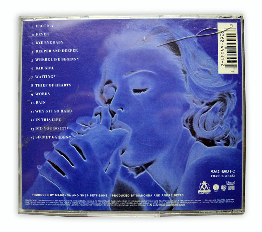 Madonna - Erotica CD Album - Germany