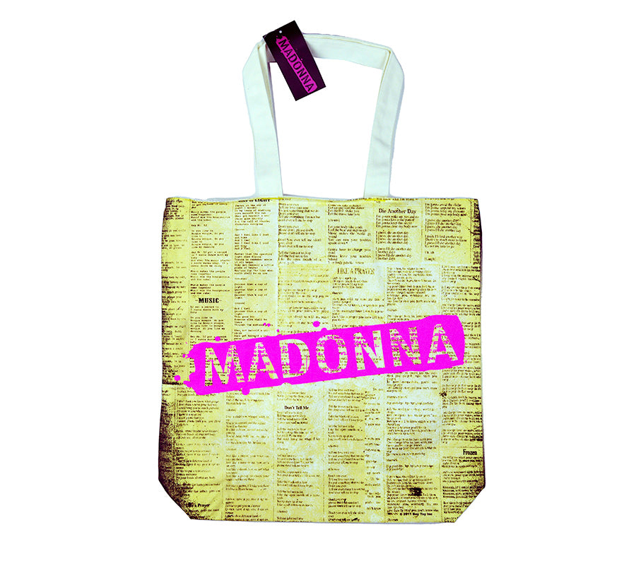 Madonna - Celebration Cotton Tote Bag