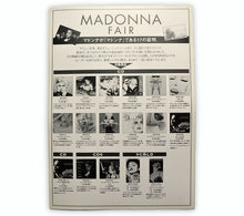 Load image into Gallery viewer, Madonna - Fair Promotional Flyer - Japan
