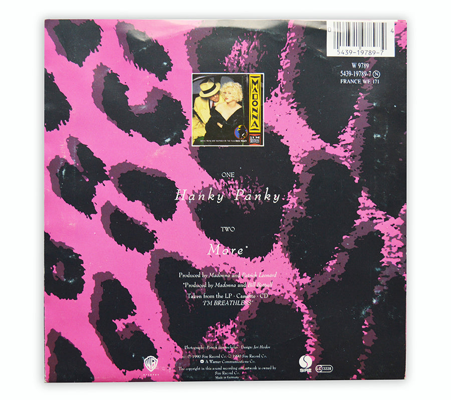 Madonna - Hanky Panky 7" Sinlge - Germany