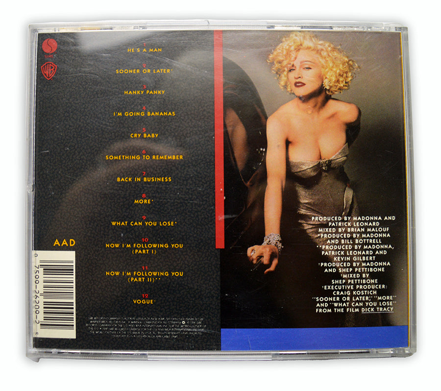Madonna - I'm Breathless CD Promo Album - USA