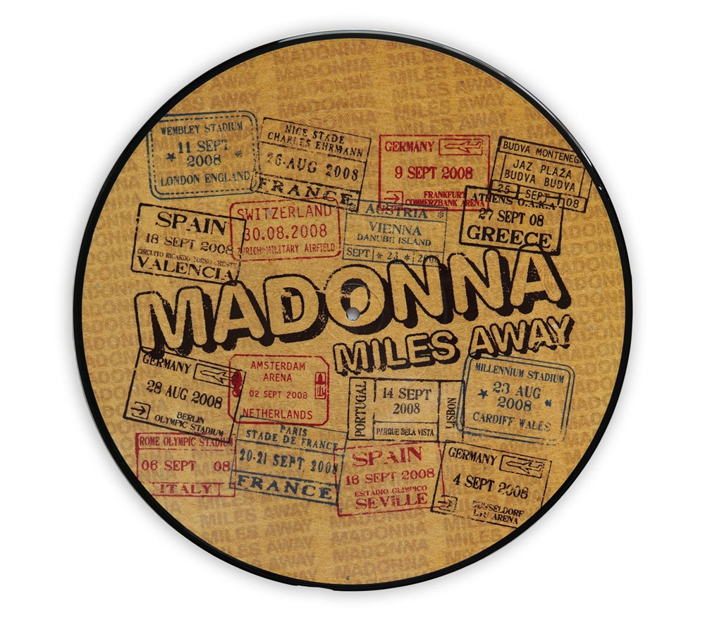 Madonna - Miles Away 12" Picture Disc Single - Europe