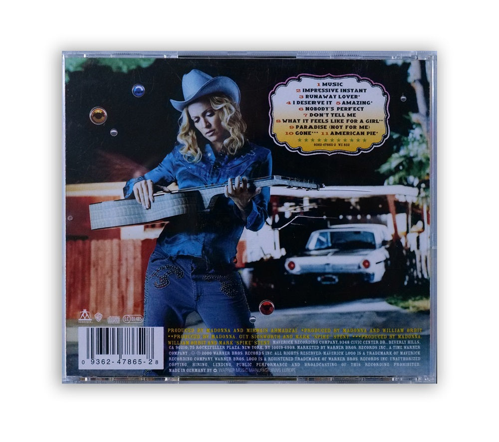 Madonna - Music CD Album with sticker - UK