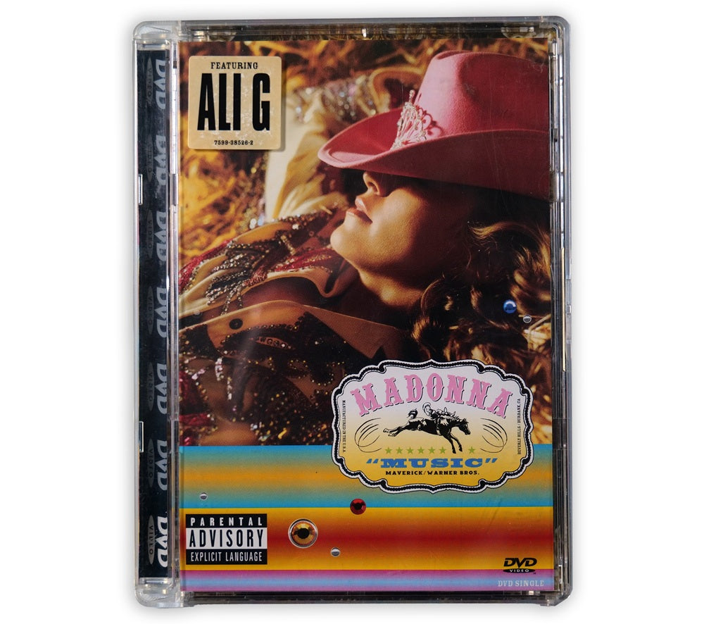 Madonna - Music DVD Single with "Ali G" sticker - UK